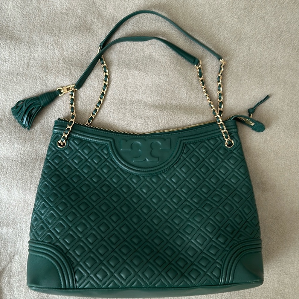 Tory Burch Fleming quilted tote